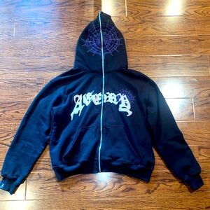 MadeInAgony limit V1 zip-up sweater